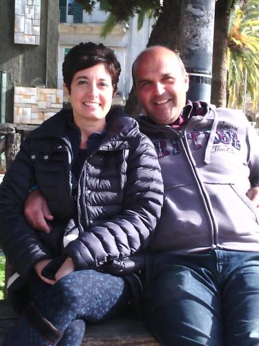 Francesca e Daniele i proprietari della struttura