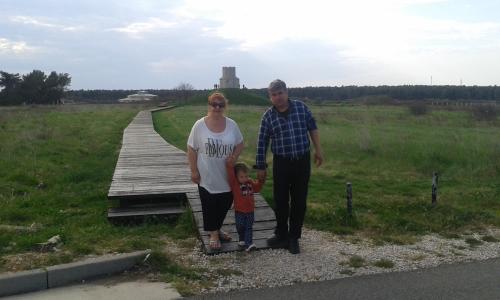 Jurate and Ivan Kuzmar with our granson