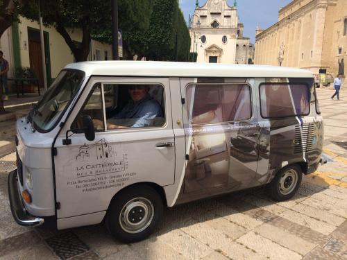 Marco con la sua navetta