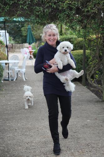 Caroline Street, with Darwin and Zoe
