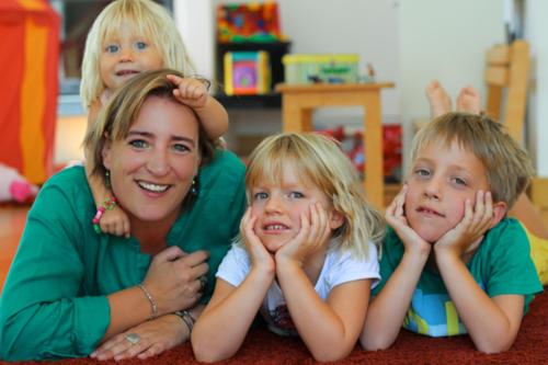 Anke and kids
